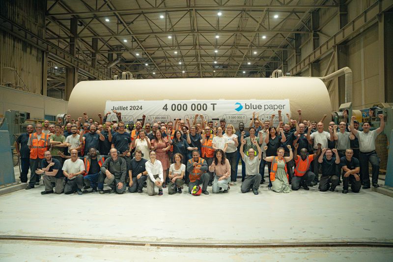Blue Paper reaches 4 million tonnes