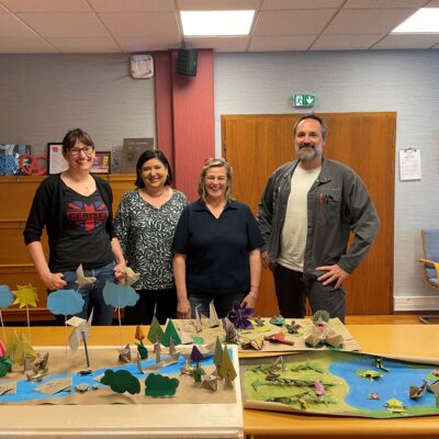 Origami-Wettbewerb – Preisverleihung in der Rheinschule