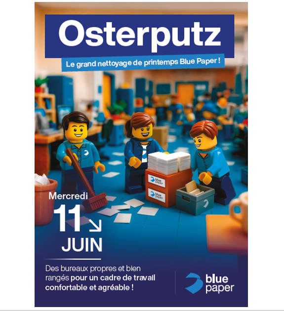 Blue Paper organise son « Osterputz » !